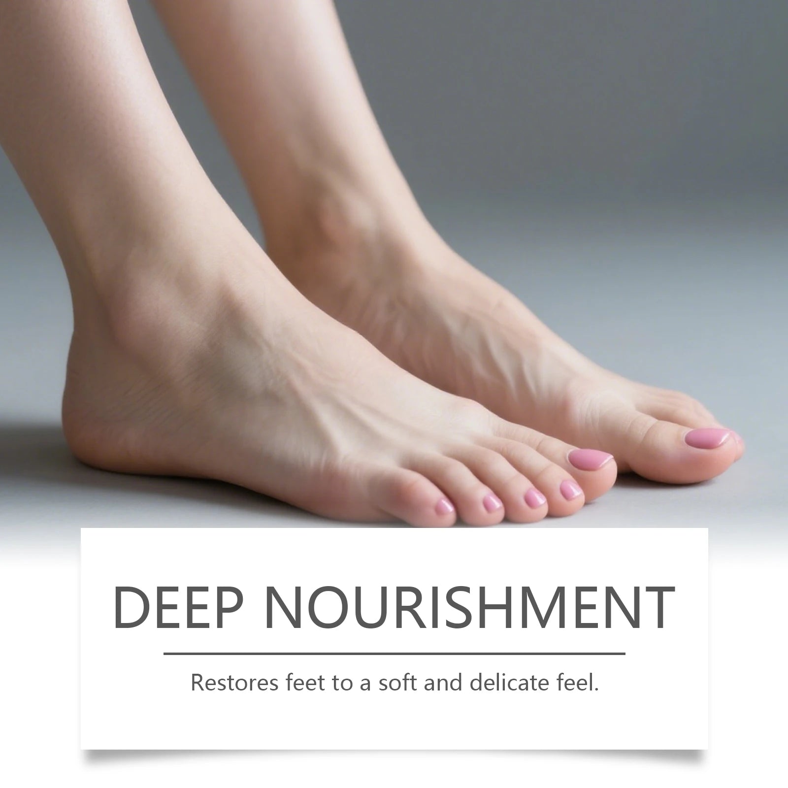 Shea Butter Moisturizing Foot Mask Gentle Exfoliation Remove Dead Skin Relieve Foot Soft Smooth Hydrated Feet Masks Skin Care Qme