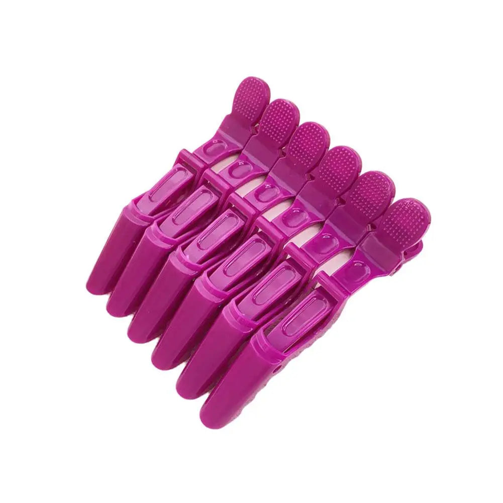 2PCS Alligator Hair Clips Hairdressing Clamps Claws Section Clip Barber Crocodile Hairpin Salon Styling Tools Hair Accessories Qme E 2PCS China