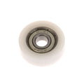 608 ZZ Nylon POM Round Roller Wheel 8x30x10mm Plastic Bearing Pulley Qme One Size