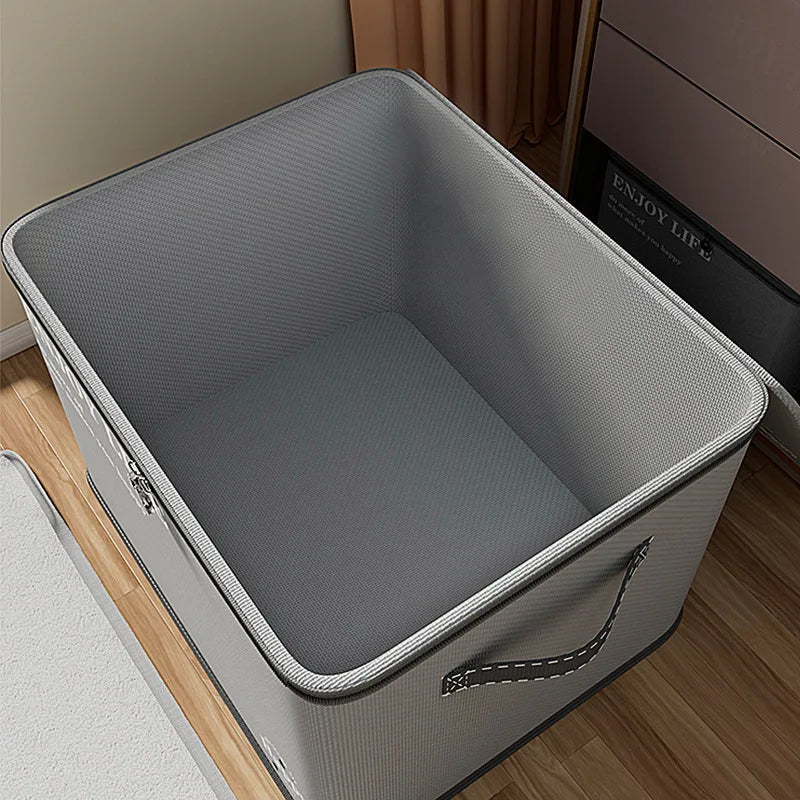 Heavy Duty Large Capacity Storage Box, Car Trunk & Home Wardrobe Clothes Quilt Organizer Moving Bag Container Bin Qme