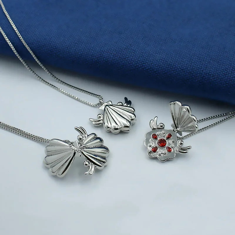 Seven Princess Shell Necklace Cosplay Anime Mermaid Melody Pichi Pichi Pitch Women Pendant Neck Decoration Jewelry Festival Gift Qme