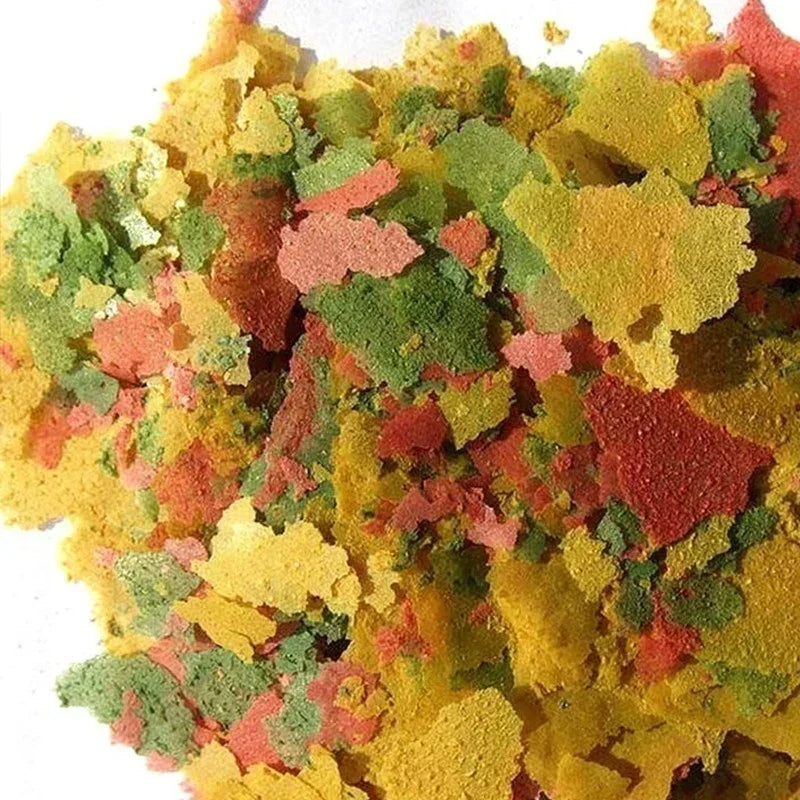 Tropical Ornamental Fish Thin Slice Food Aquarium Feed Seedling Qme