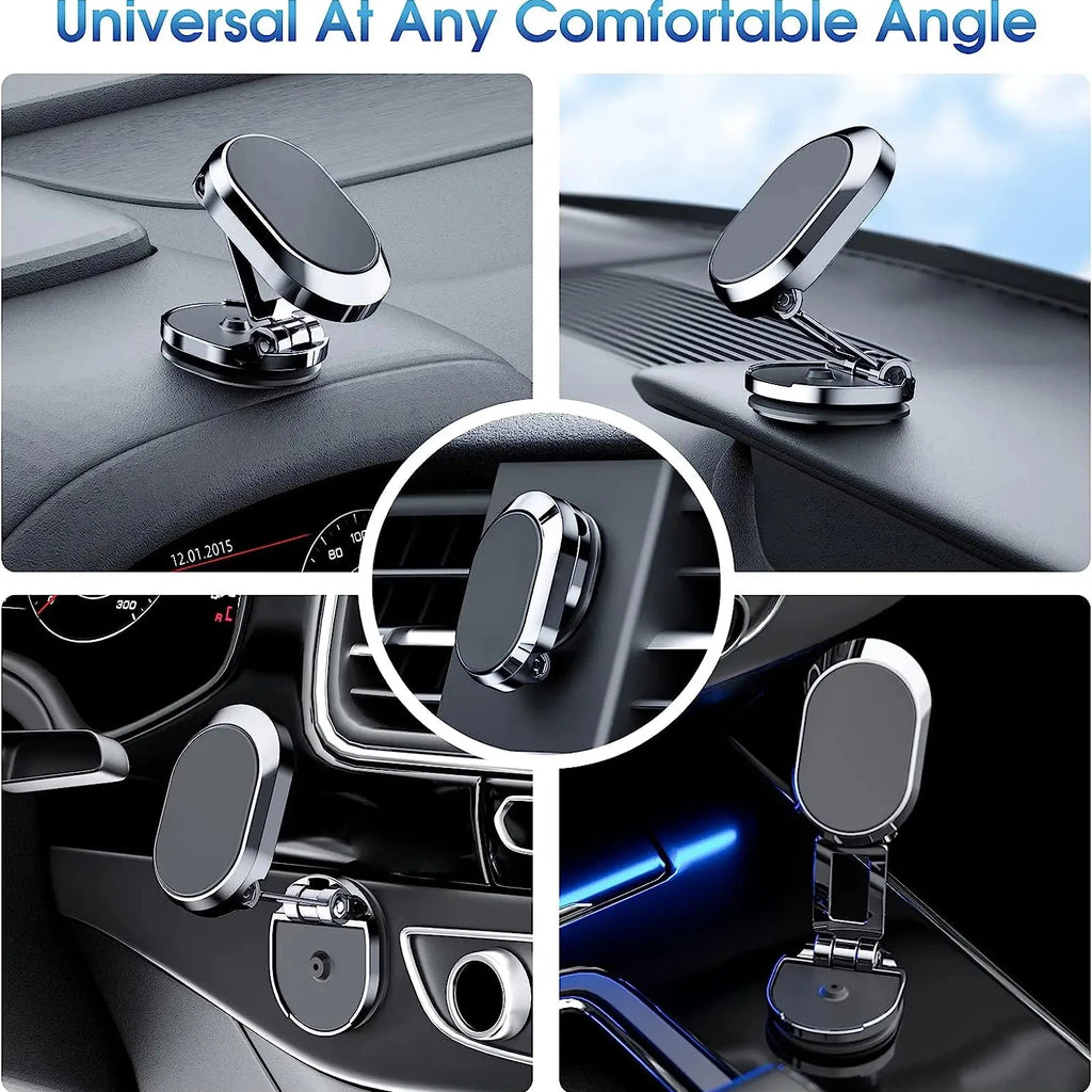 Magnetic Car Phone Holder Mount Magnet Smartphone Mobile Stand Cell GPS Support In Car For iPhone 15 14 13 12 11 Xiaomi Samsung Qme