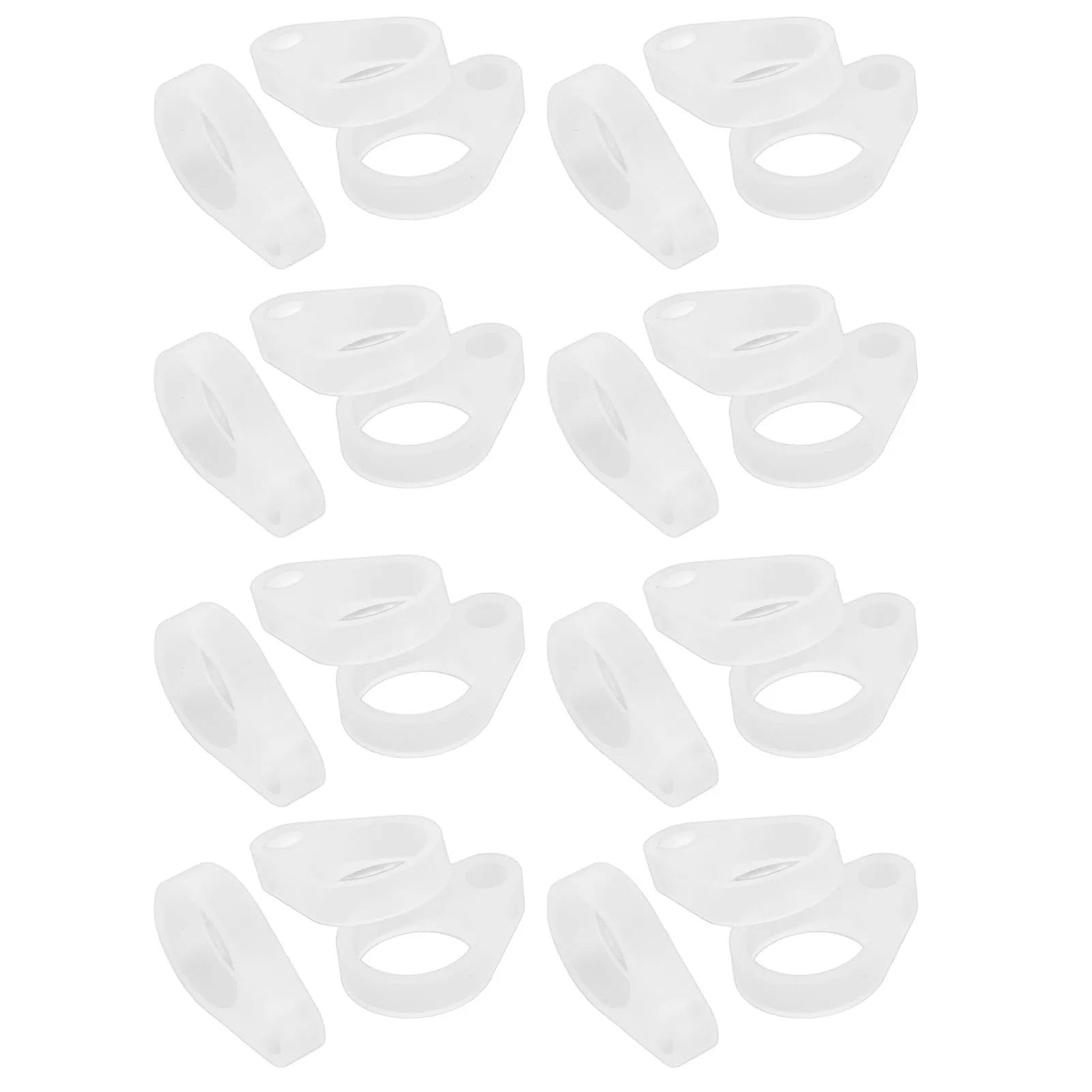 Hearing Aid Silicone Loop Flexible Replacement Hearing Aid Clip Adaptor for Hearing Aid Lanyard Hearing Aid Silicone Loop Qme