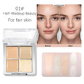 Multi-Use Concealer Cream,Waterproof, Moisturizing,Under Eye Corrector Cream, Full Coverage Blemishes, Acne Scars, Dark Circles Qme 01