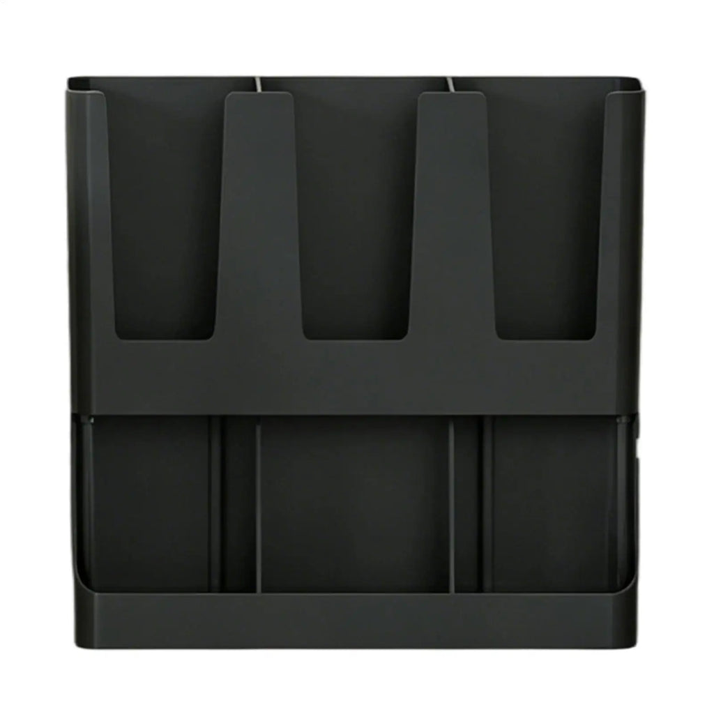 Coffee Station 6-Compartment Wall Mount Holder Up Cup Organizer Pods Qme