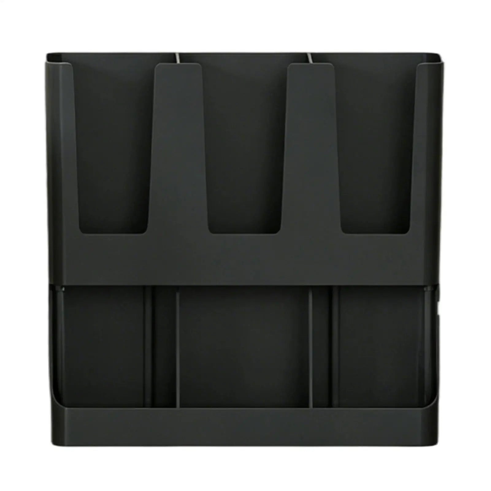 Coffee Station 6-Compartment Wall Mount Holder Up Cup Organizer Pods Qme