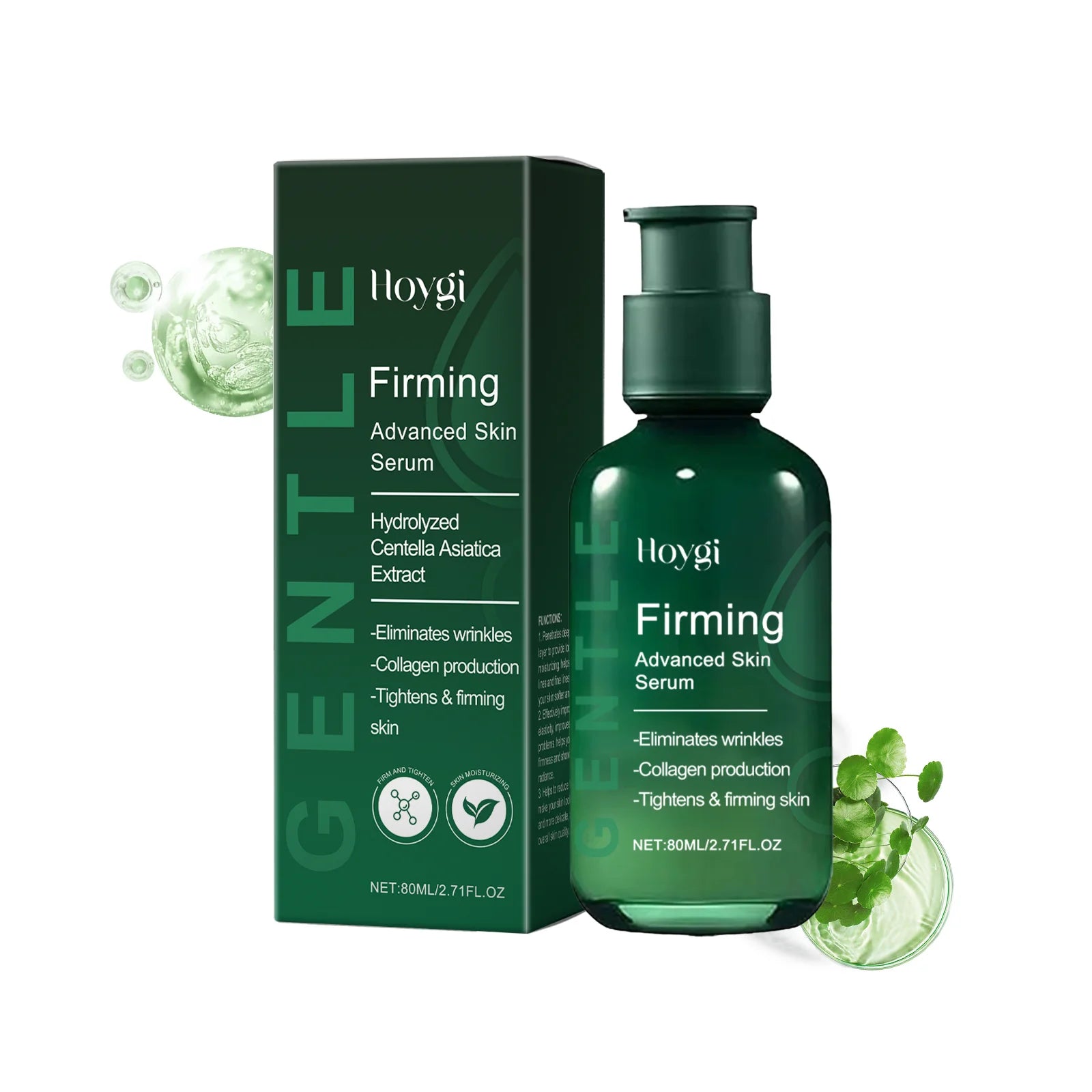 Hyaluronic Acid Facial Serum Lasting Moisturizing Collagen Firming Shrink Pore Fade Fine Line Hydrating Essence Face Skincare Qme 1Pcs