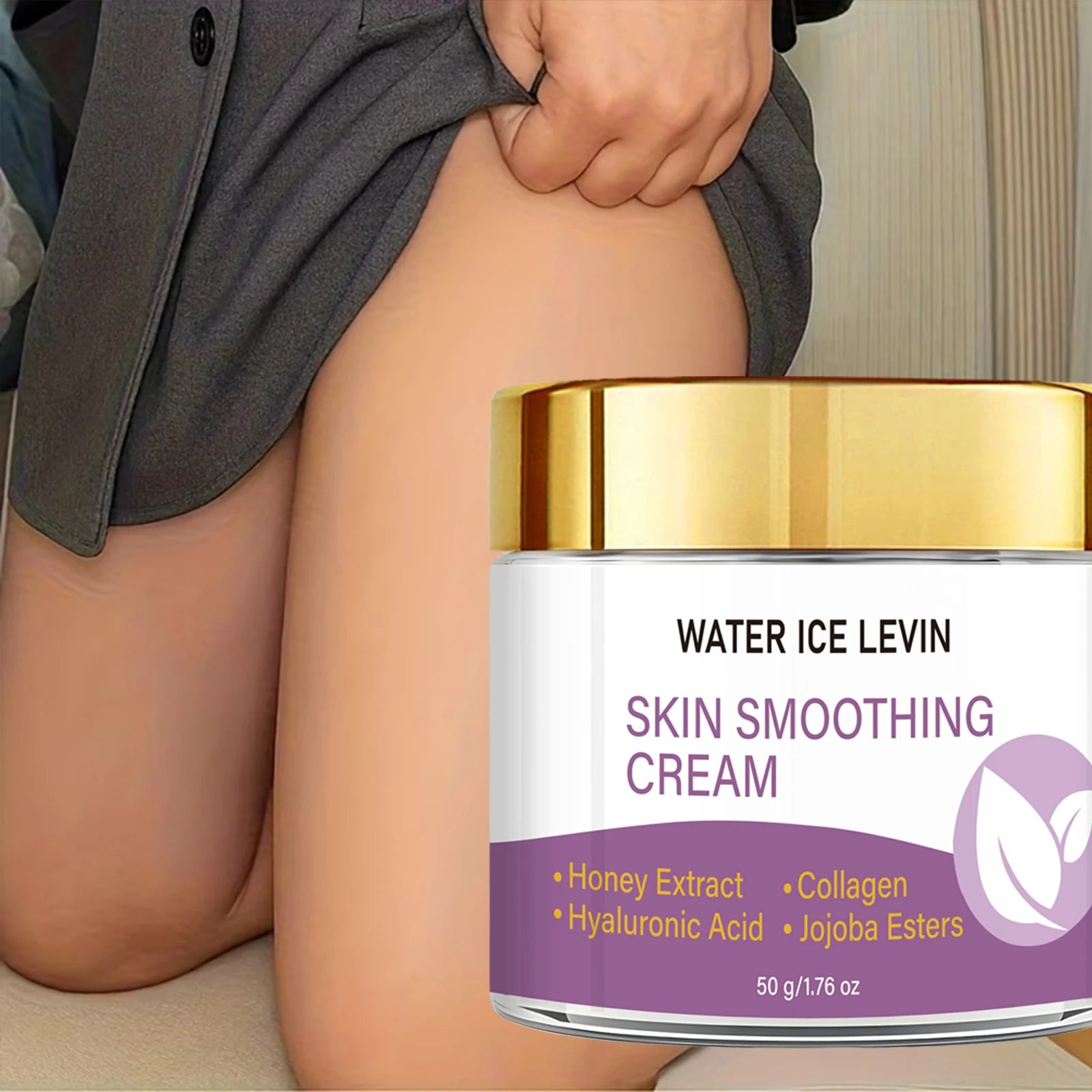 Jojoba Esters Skin Smoothing Cream, Hydrating Firming Daily Facial Moisturizer Cream Qme