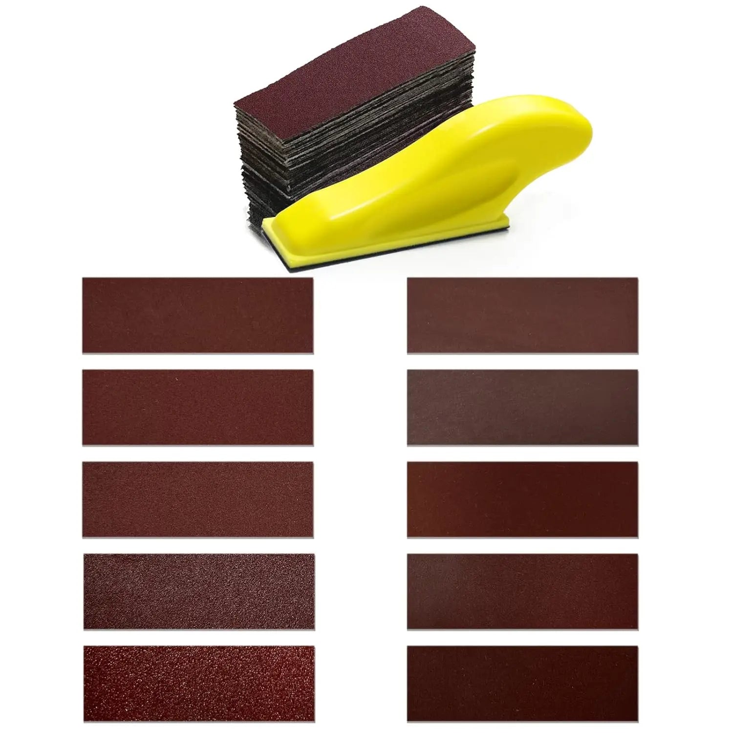 1/20/51PCS Micro Grinder Kit 3.5 X1 for Small Projects, Fine Handle Grinding Tool with Sandpaper 80 120 240 400 600 Grain Size Qme