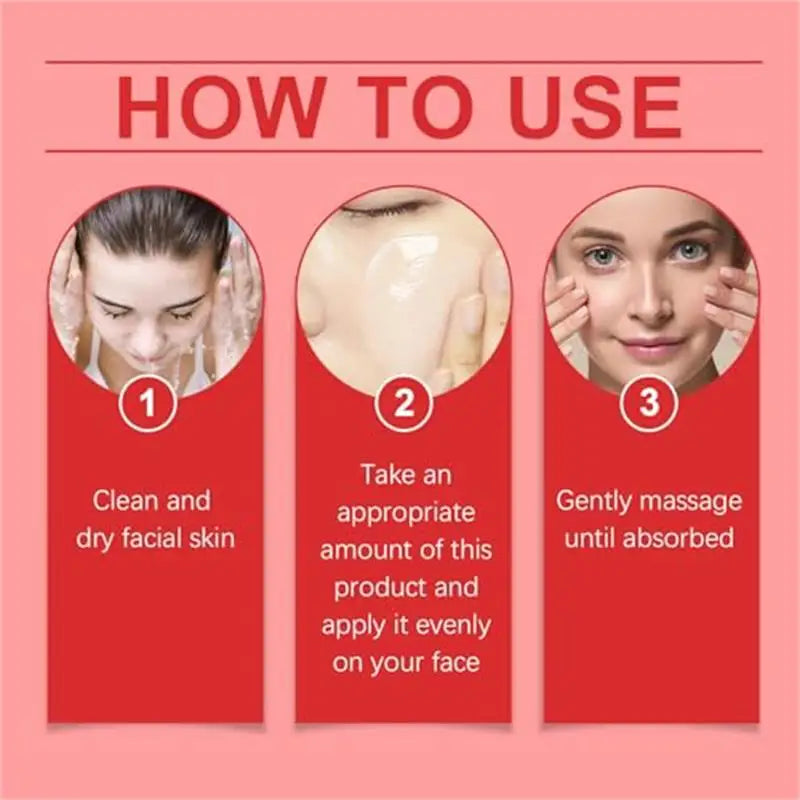 Instant Wrinkle Remover Face Cream Anti Aging Firming Lifting Fade Fine Lines Whitening Moisturizing Brighten Tighten Skin Care Qme