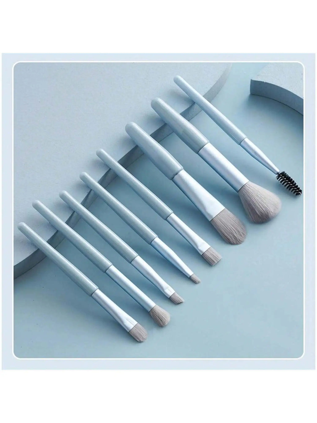 Eye Shadow Brush 8 Blending Eyeshadow Lower Lash Line Eyeliner Qme