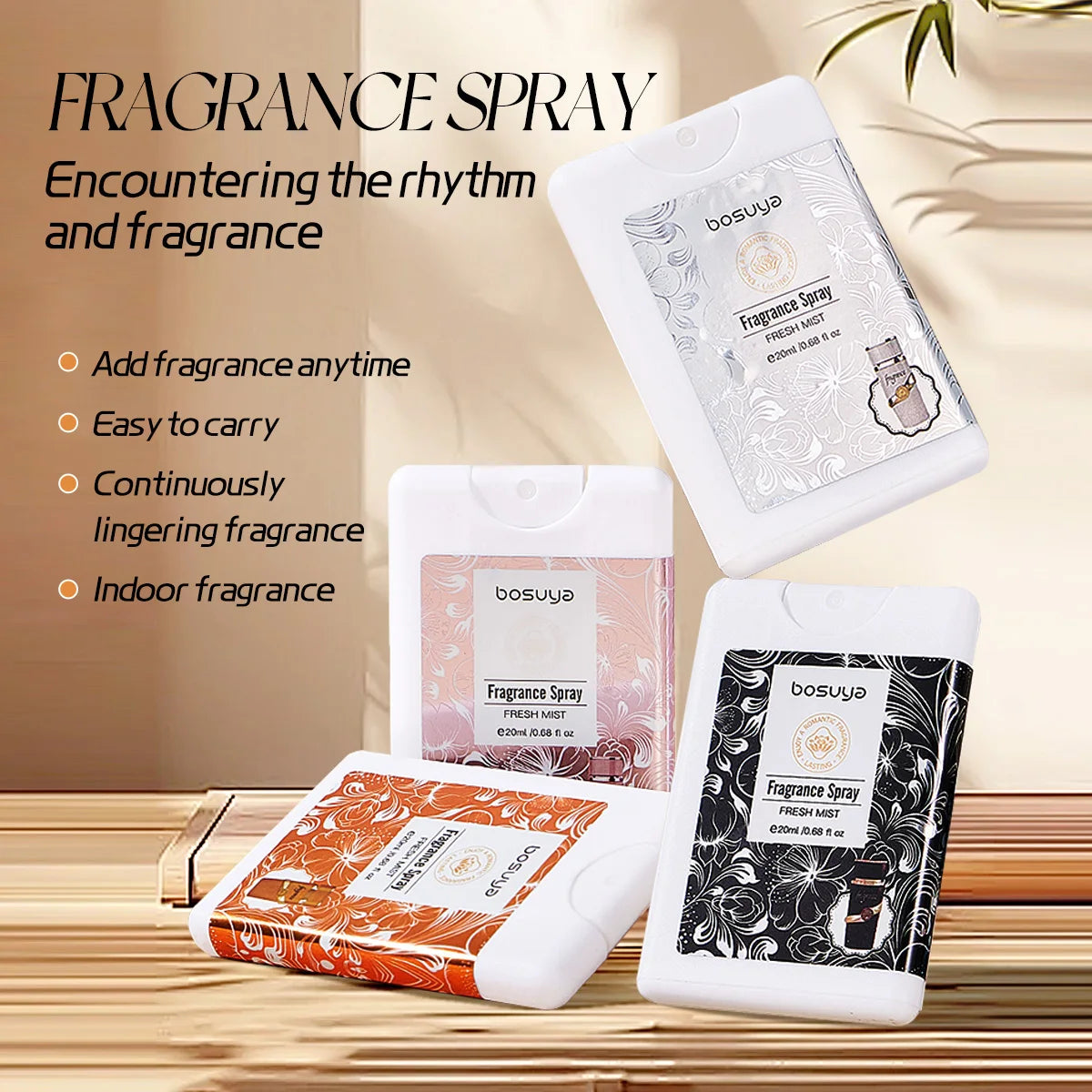 Fresh Fragrance Spray Flower Fruit Lasting Suitable Clothes Hair Qme