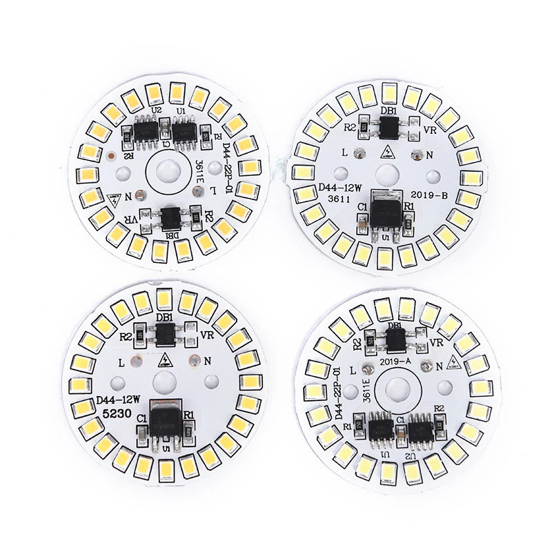 LED Bulb Patch Lamp SMD Plate Circular Module Light Source Qme