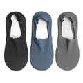 3 Pairs Men's Boat Socks 100 Cotton Deodorant Sweat Absorption Mesh Qme 3 Pairs -A EU38-43 (US5-9)
