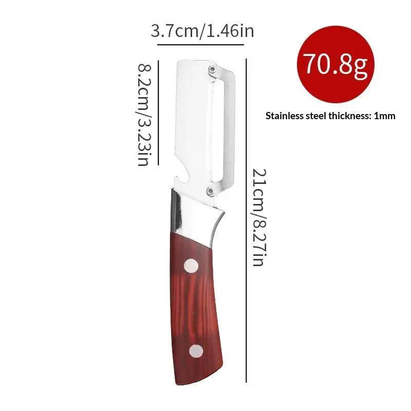 Durable Smooth Operation Stainless Steel Peeler Handle Peeling Qme A1