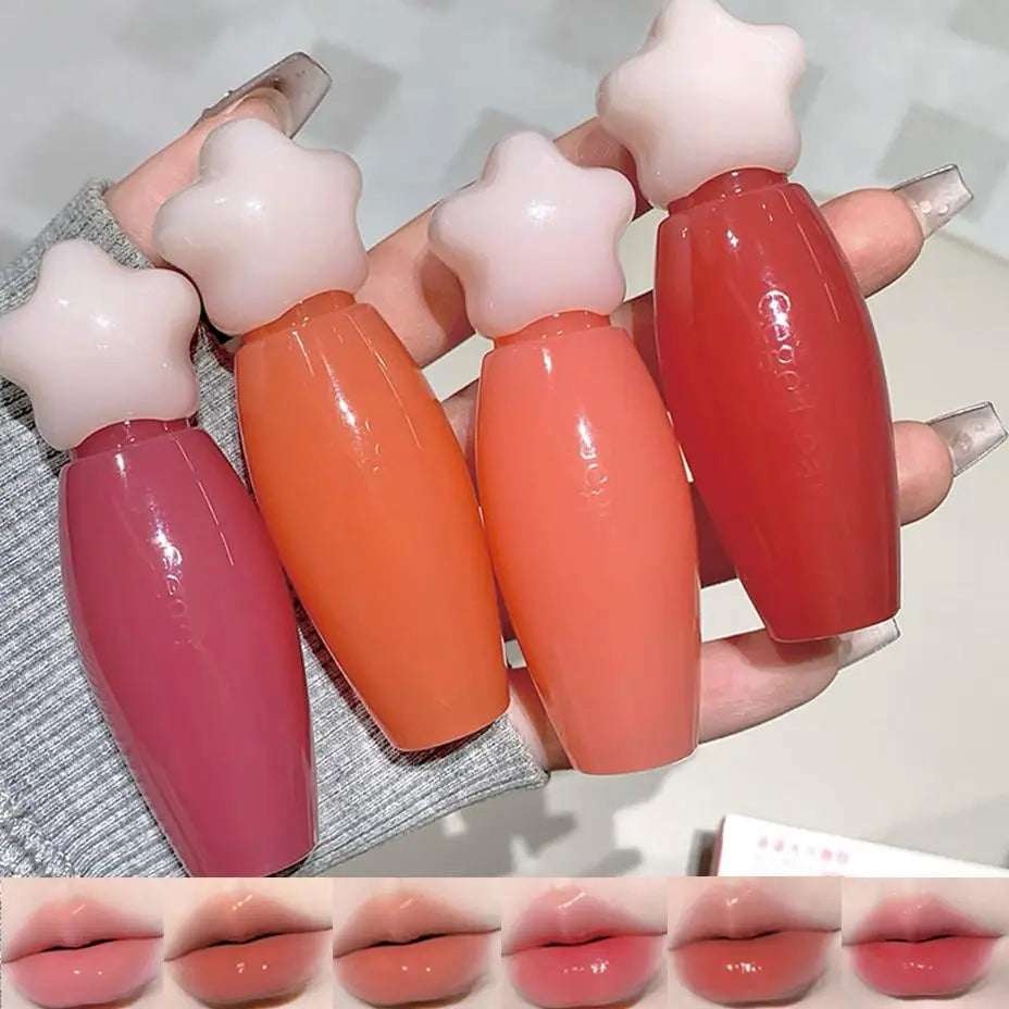 Gege Bear Water Gloss Lip Moisturizing Mirror Colored Long-lasting Qme