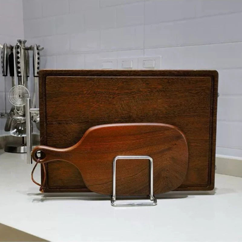 Cutting Board Holder Stainless Steel Cutting Board Rack Kitchen Organizer For Chopping Board Kitchen Storage Organization Rack. Qme