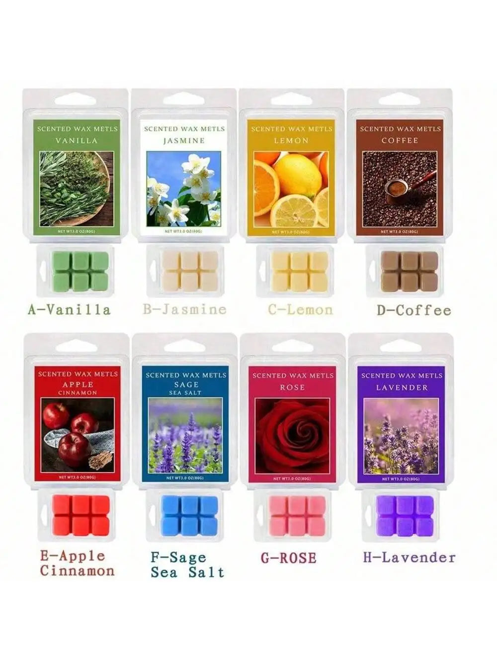 Plant Essential Oil Soybean Wax Aromatic Block Furnace Holiday Qme