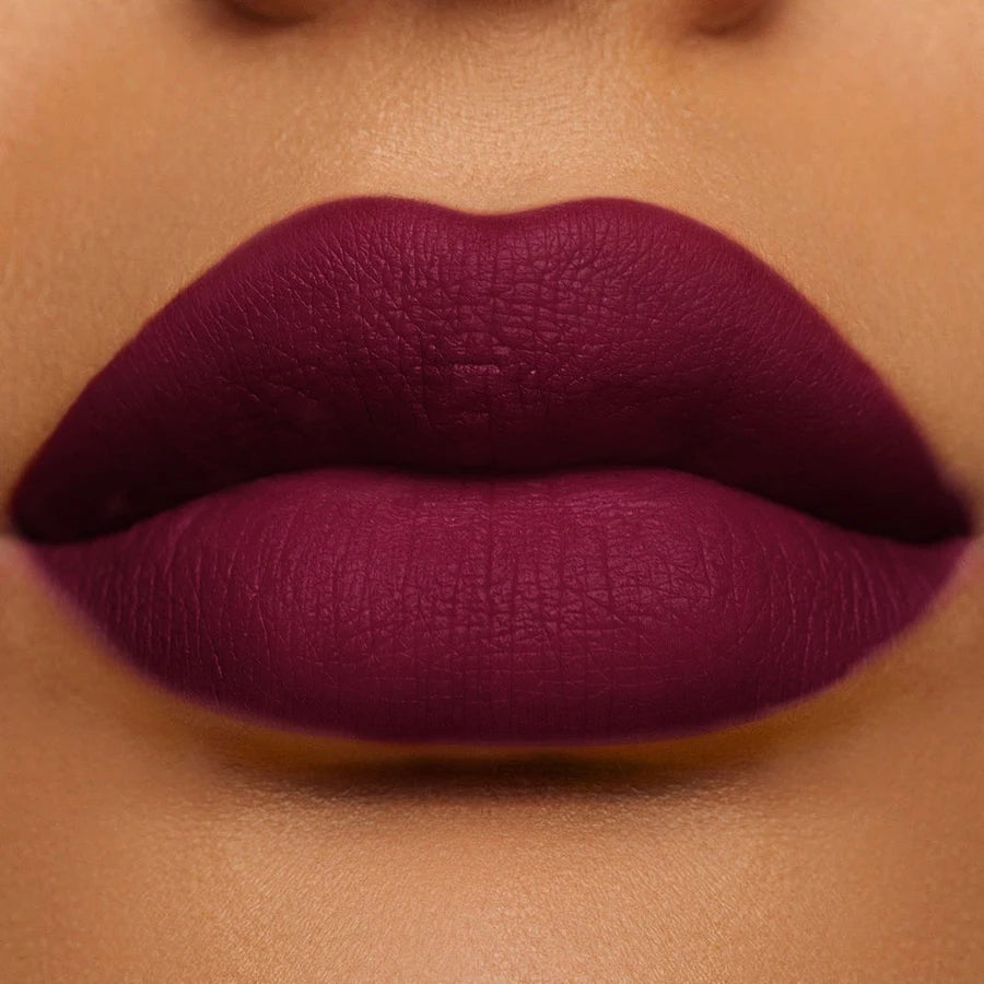 Nude Velvet Matte Lipstick Waterproof Long Lasting Red Lip Liner Qme
