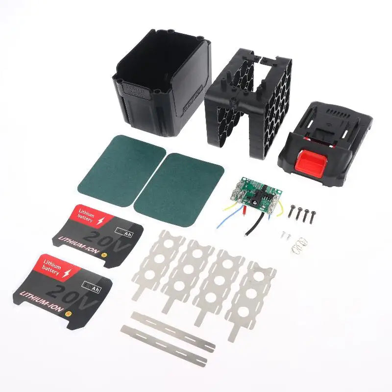 Lithium Battery 21V Case Integrated Circuit Board Cordless Tool Power Qme 20 sections