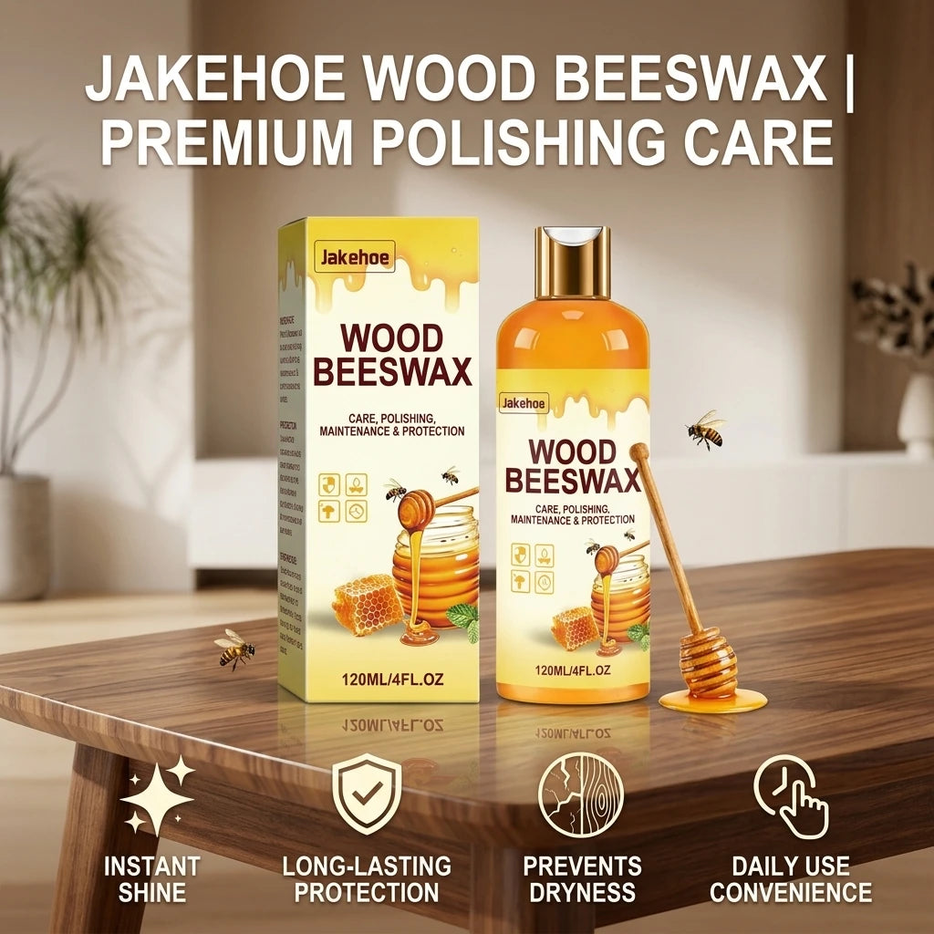 Wood Beeswax Polish Agent Moisturizing Repair Minor Dry Cracks Boost Shine Prevent Cracking Restoration Wood Furniture Care Oil Qme