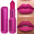 Matte Lipstick Long-lasting Waterproof Classic Sexy Rose Red Pigment Qme 01