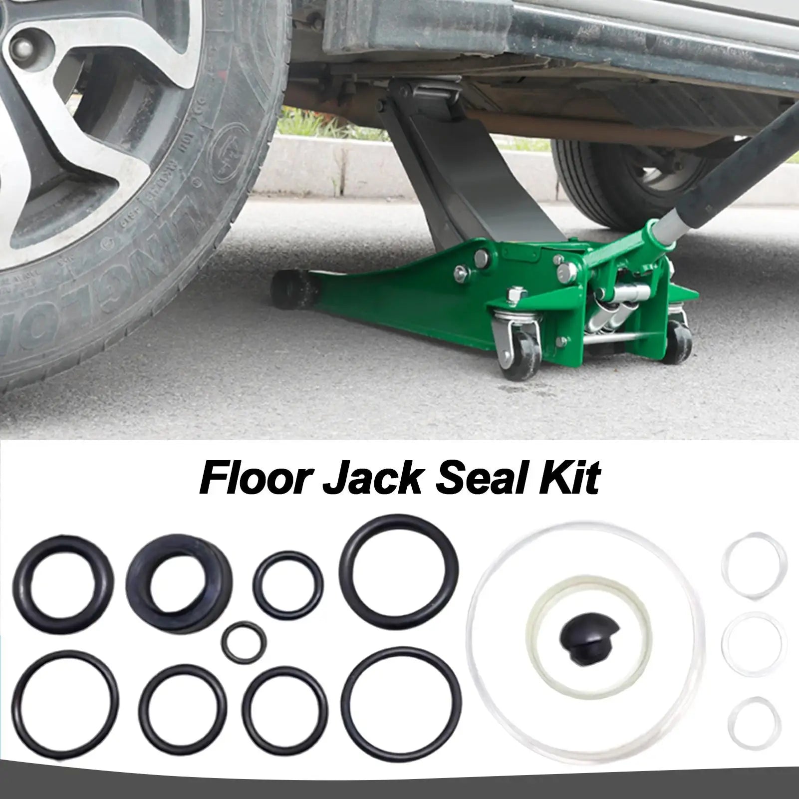 Floor Jack Seal Kit O Ring Horizontal Jack Accessories Complete Set Professional Car Repair Tool Small Gadgets Qme