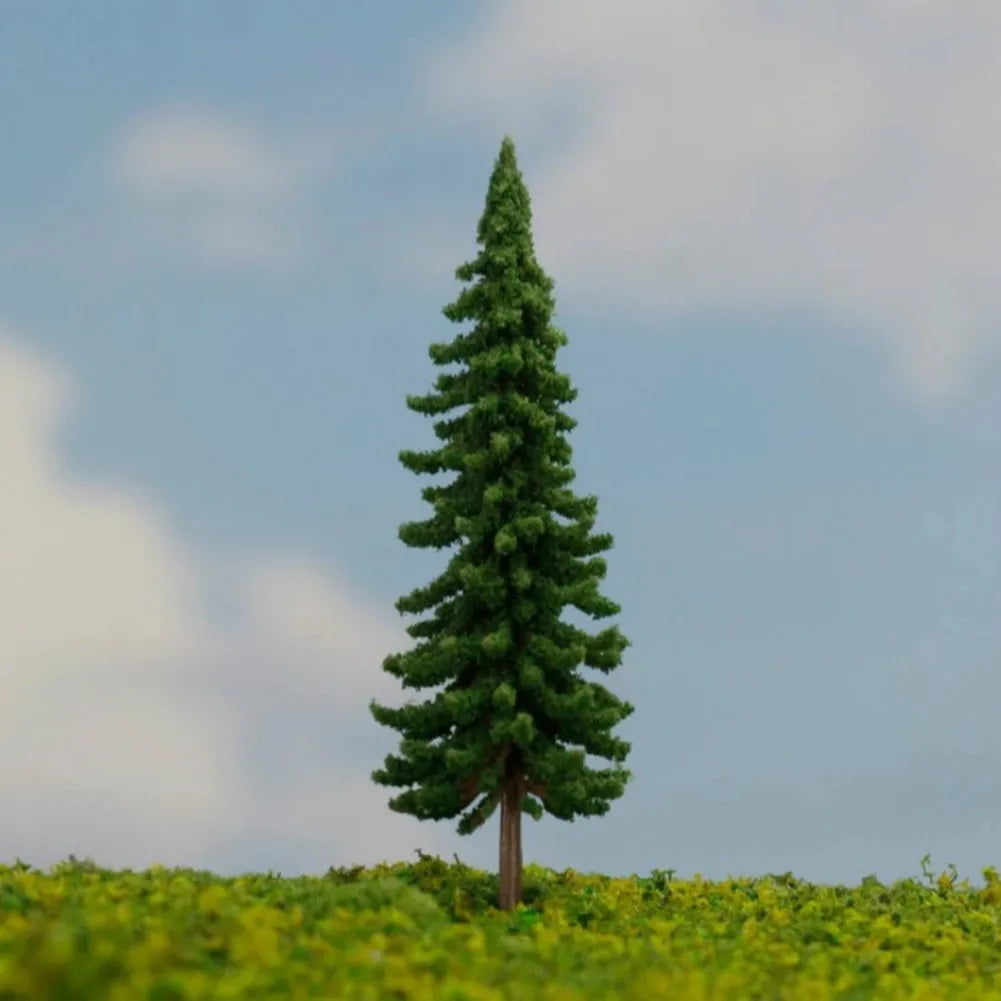 40pcs Model Trees Plastic Model Train Artificial Miniature Tree Scenery Railroad Decoration Building Landscape Accessories Toys Qme