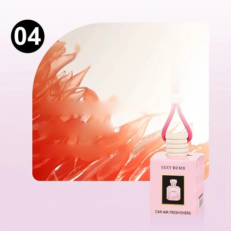 HEYXI Car Hanging Air Freshener Long Lasting Fragrance Odor Qme 04