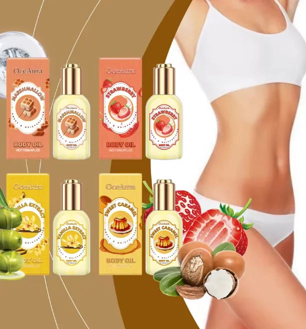Body Massage Oil Improve Moisturizing Relieve Stress Muscle Relaxing Body SPA Lasting Scent Body Essential Oils Qme