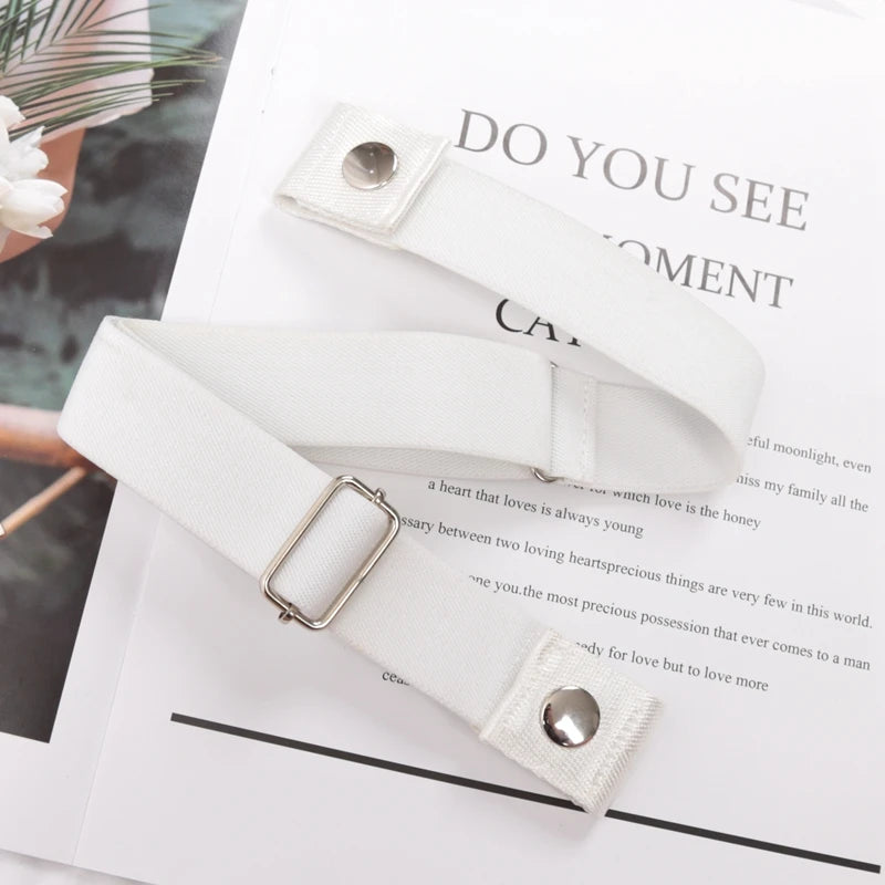Buckle-free Elastic Invisible Belt Women Without Buckle Jeans Easy