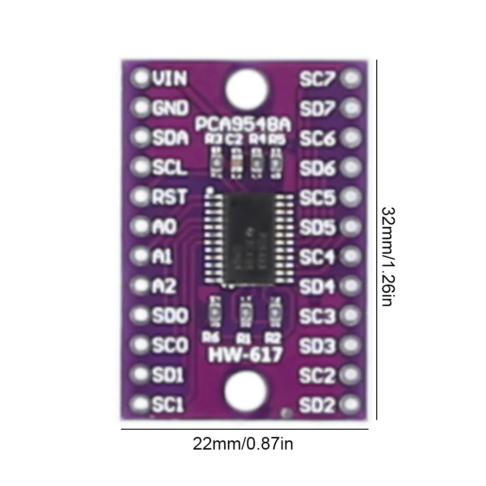 CJMCU-9548 TCA9548A 1 To 8 I2C I2C Module Development Board IIC Multiplexer Breakout Board For Arduino Chaining Modules Qme