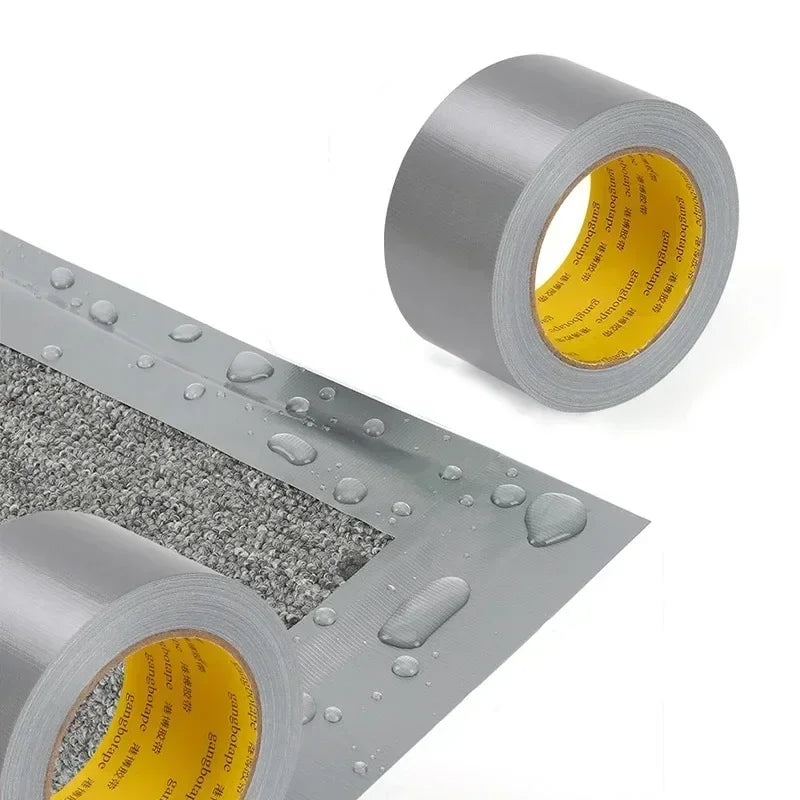 Super Sticky Cloth Duct Tape Carpet Binding Floor Waterproof Heavy Duty Industrial Adhesive Tape Repair Bundles Qme