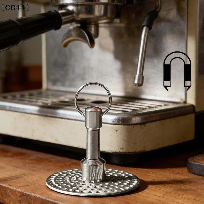 Espresso Puck Screen Magnetic Iron Accessories 51 55 Coffee Filter Qme