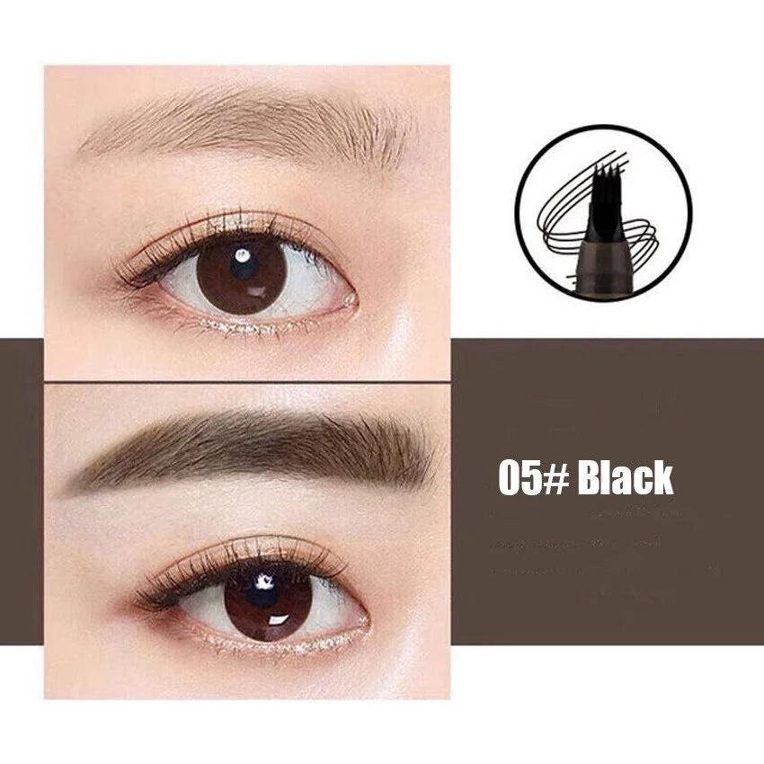 5 Colors Optional Eyebrow Pencil Long-lasting Natural Women's Makeup Qme 05 Black
