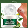 MELAO Collagen Foot Cream for Cracked Heels & Dead Skin - Avocado Extract Formula Repairs Dry Feet, Softens Rough Skin Qme MELAO-W248 Milk 100g