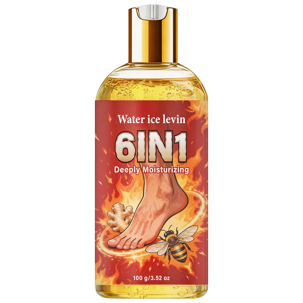 Collagen Infused 6-in-1 Body Care Oil, Gentle Hydrating & Firming Formula for Skin Qme RED 100g
