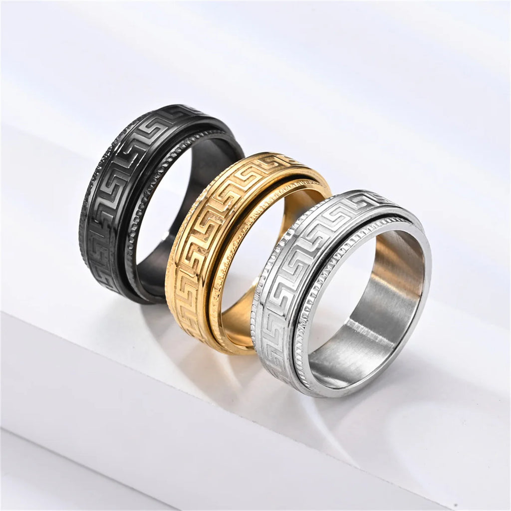 Fashion Creative Evil Dragon Eye Rings For Personality Male Punk Colors Ring Jewelry Men's Bar Night Club Accessories Gifts Qme