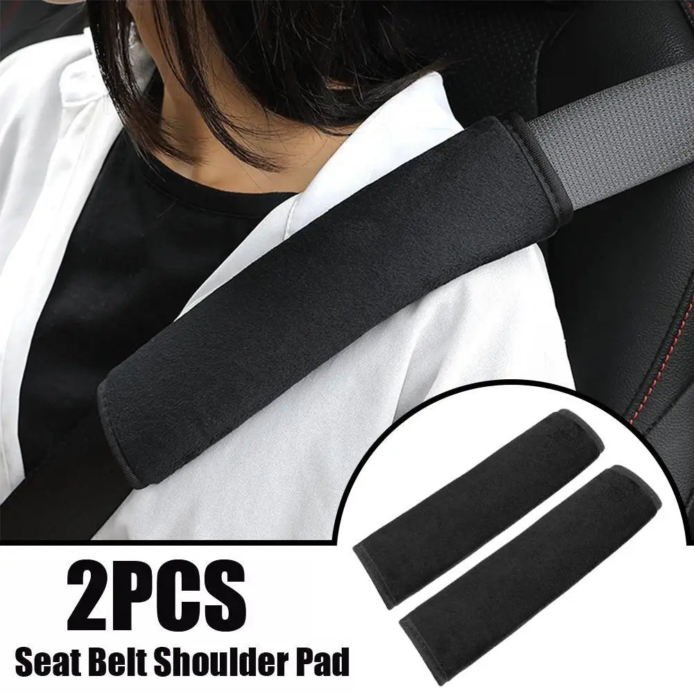 Car Seat Belt Shoulder Guard Comfortable Covers Protector Cushion Qme