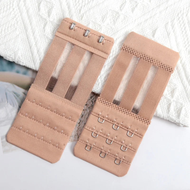 3 Rows Hook Extension Straps Comfortable Adjustable Bra Band Women Qme