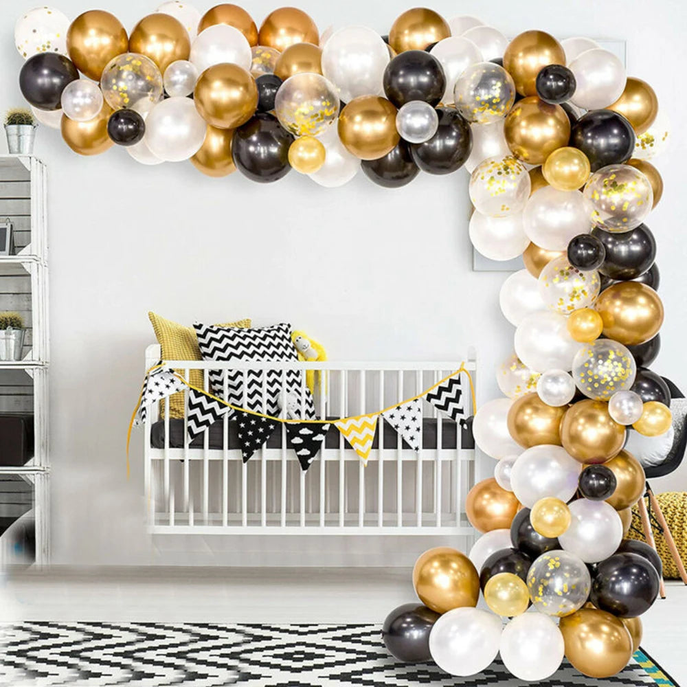 5M Balloon Accessories Chain Ribbon Dot Wedding Party Birthday Qme