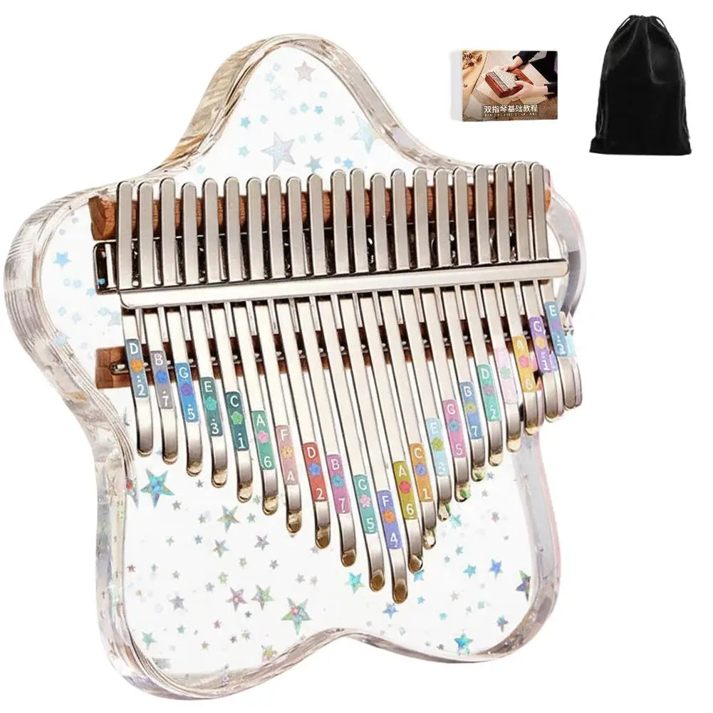 Kalimba Storage Bag Finger Thumb Piano Toy Exquisite Marimba Musical Qme B