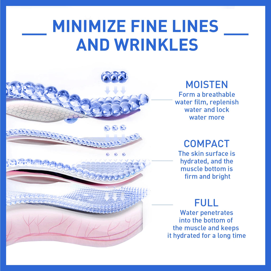 Collagen Face Serum Tighten Lifting Lightening Fine Lines Wrinkle Nourishing Anti-aging Moisturizing Brighten Essence Skin Care Qme