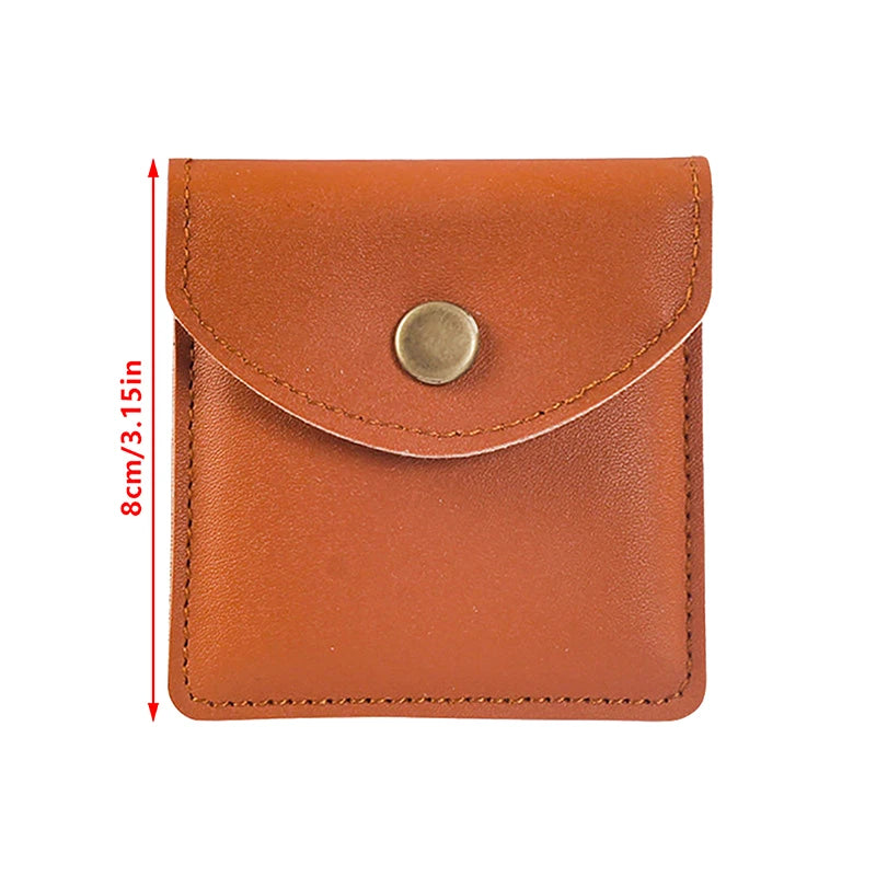 Leather Storage Ash Bag Cigarette Smoking Accessory Mini Pocket Qme