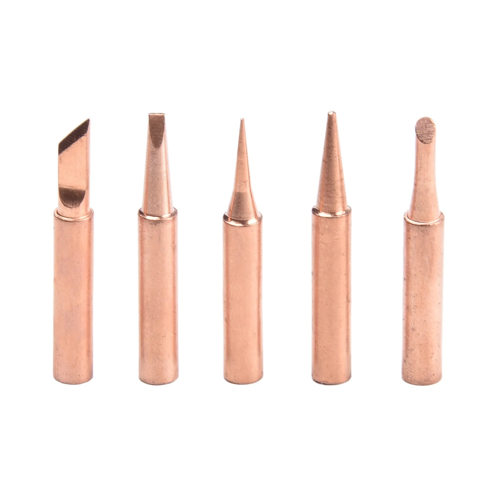 6pcs /set 900M Soldering Iron Tips Welding Nozzle Internal Heated Solder Heads Welding Tip Tool Lead-Free Solder Irons Bit Qme