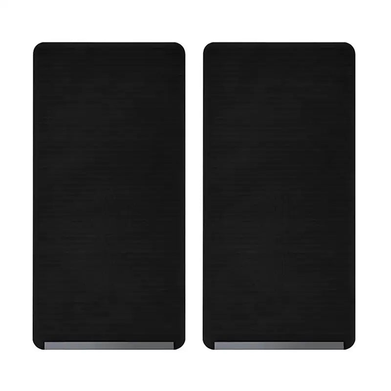 Flexible Foldable Phone Stand Silicone Tablet Holder Adjustable Lazy Qme 2PCS Black