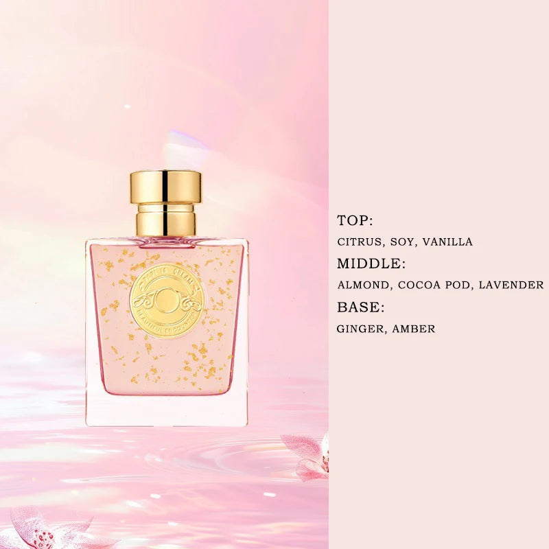 French Elegant Lady Perfume Luxury Rose Jasmine Fragrance Charm Qme Lady Goddess 50ml