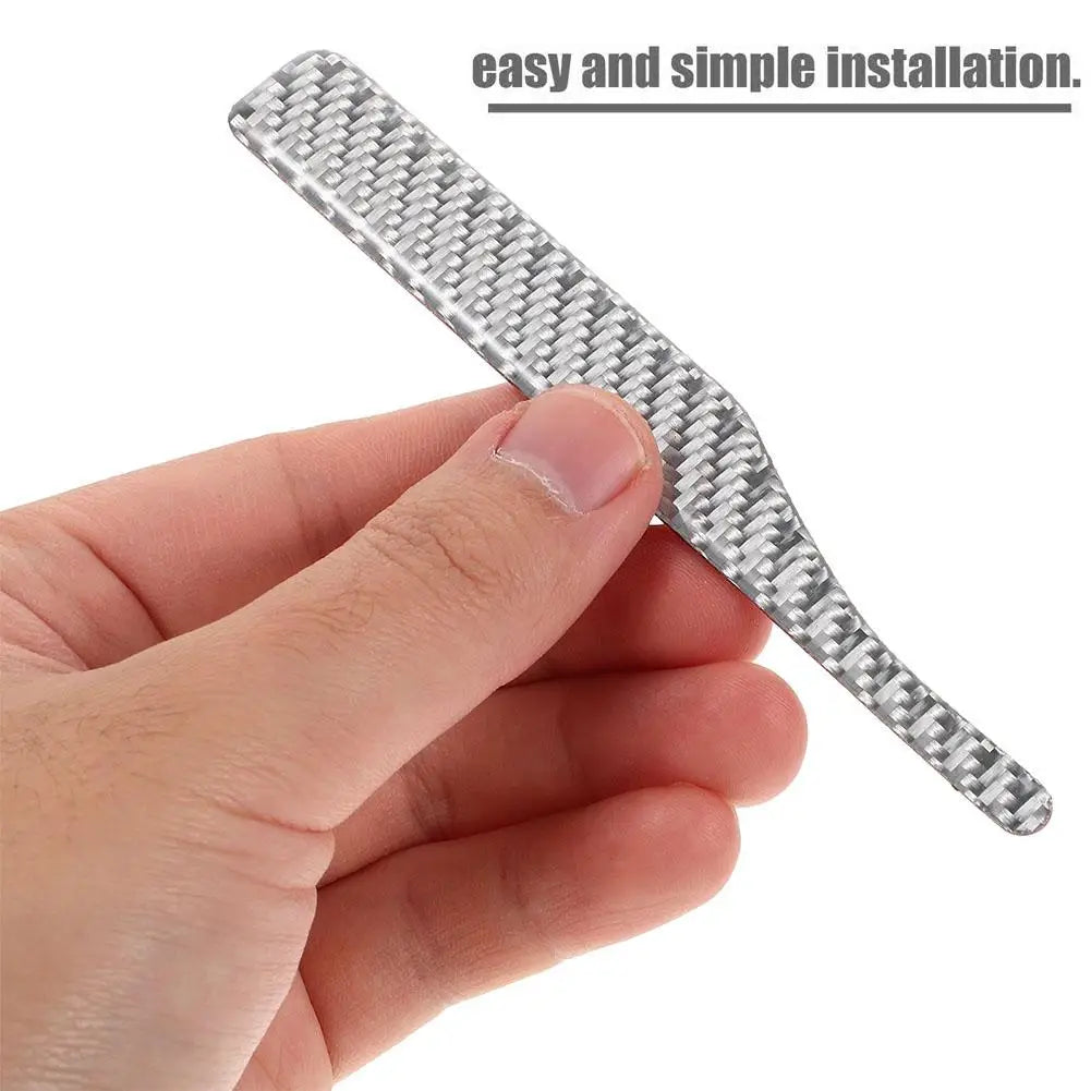 Mirror Car Crash Strips Reflective Strip Auto Anti Scratch Adhesive Qme