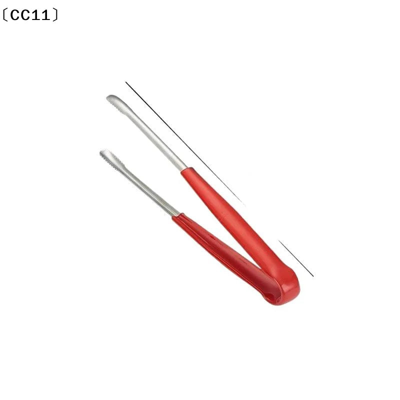 Barbecue Clip Grill Tongs Stainless Steel Meat Food Cooking Utensils Qme